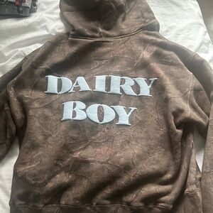 Dairy Boy River Camo Hoodie